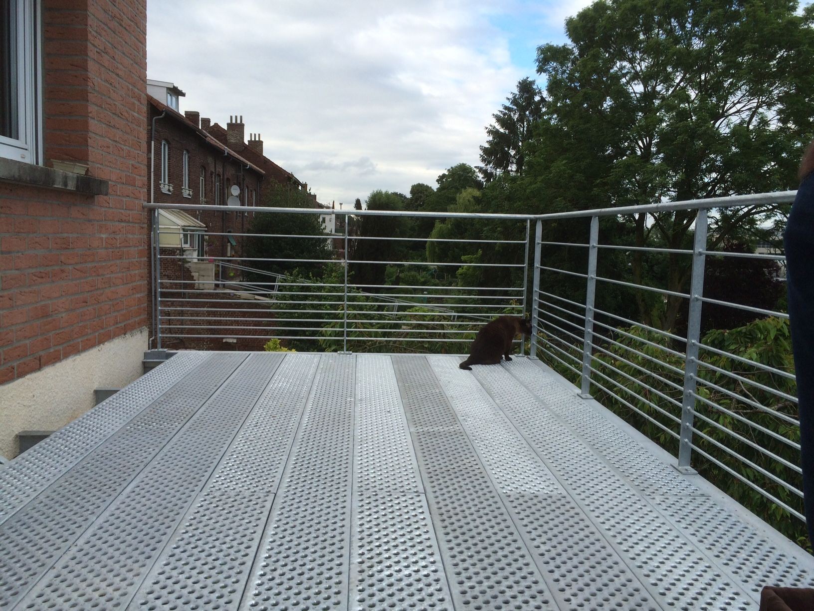 Terrasse suspendue pour maison darchitecte